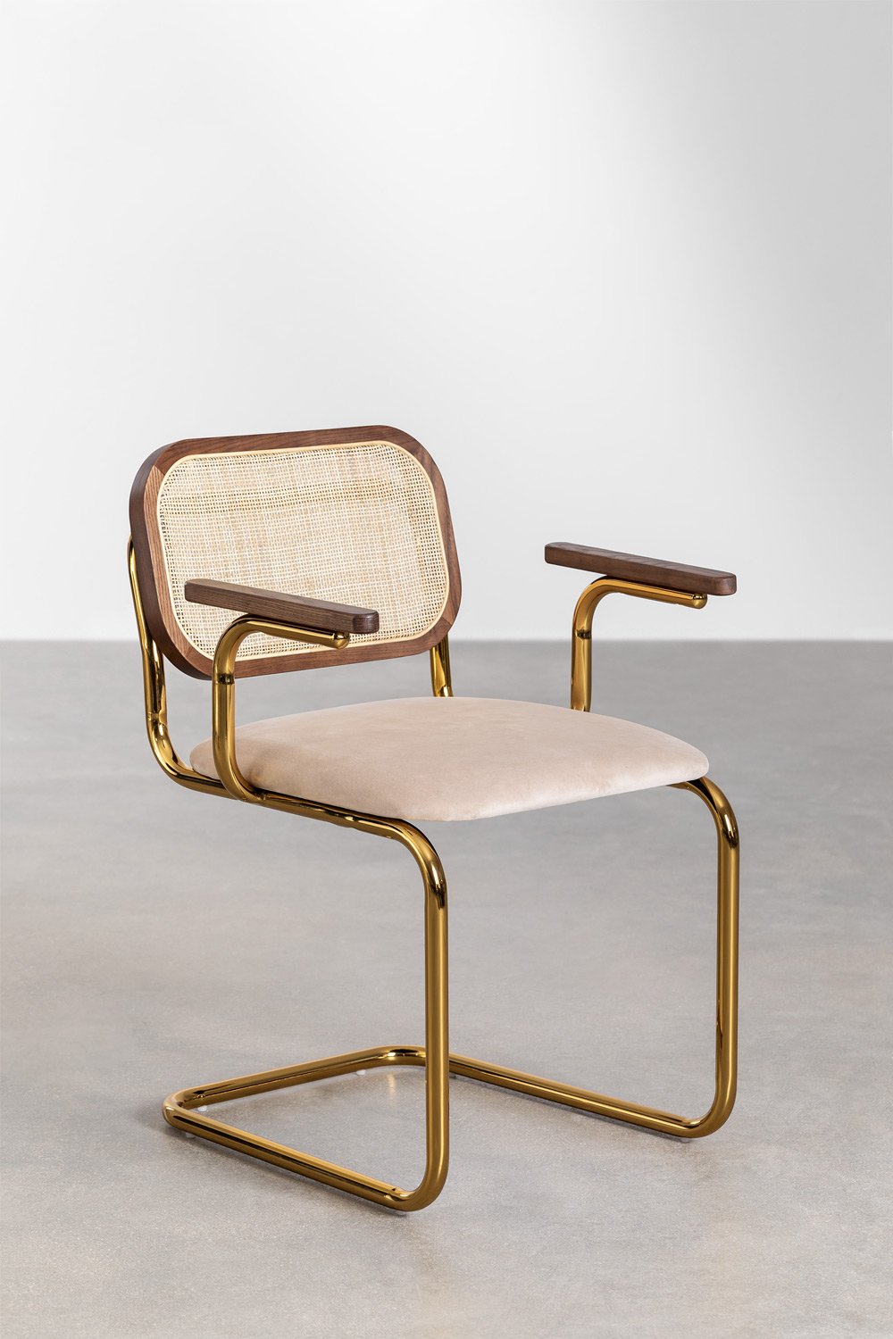 Gold brass deals chair