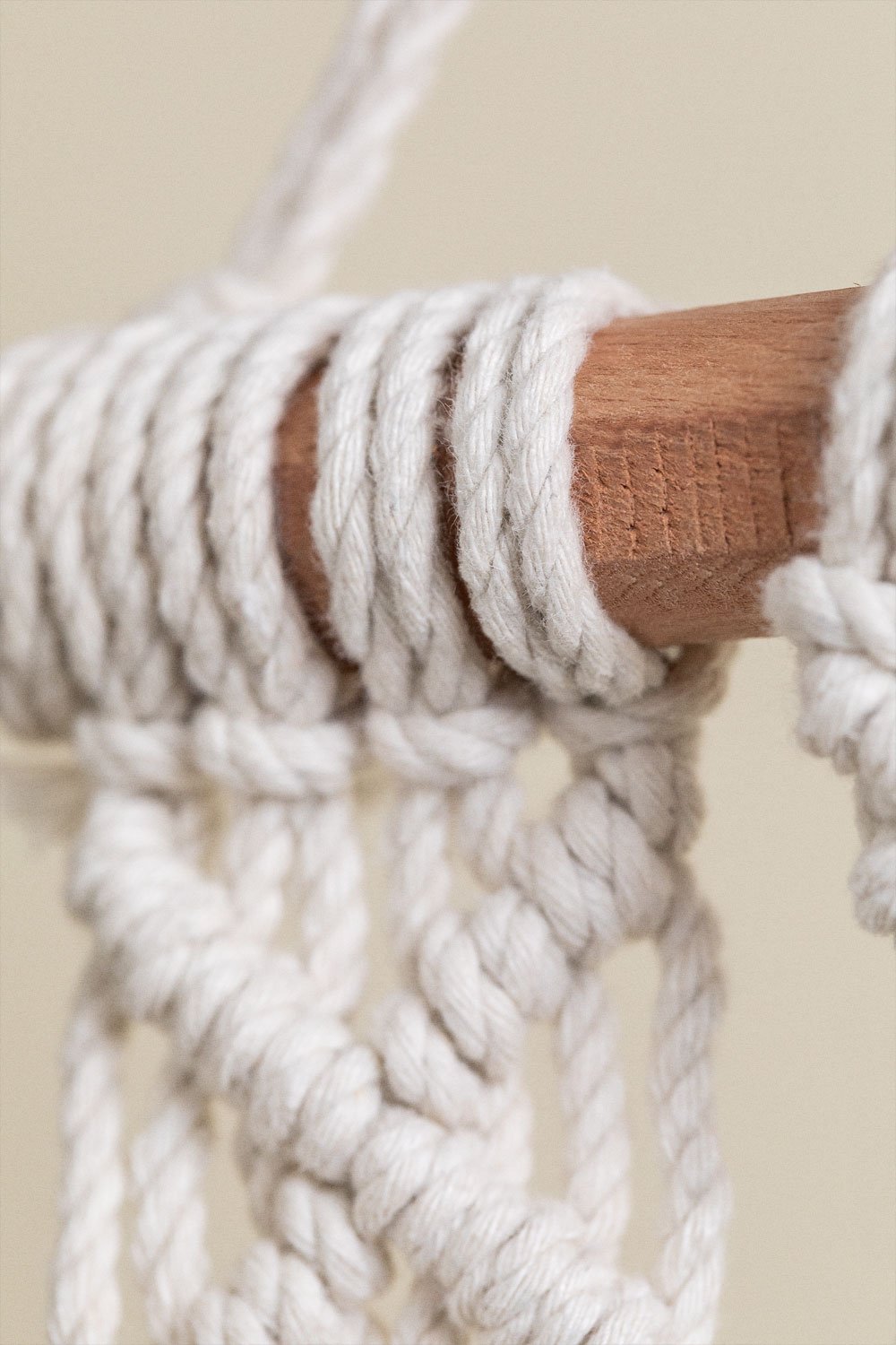 Gaston tapestry macrame wall shelf, gallery image 4