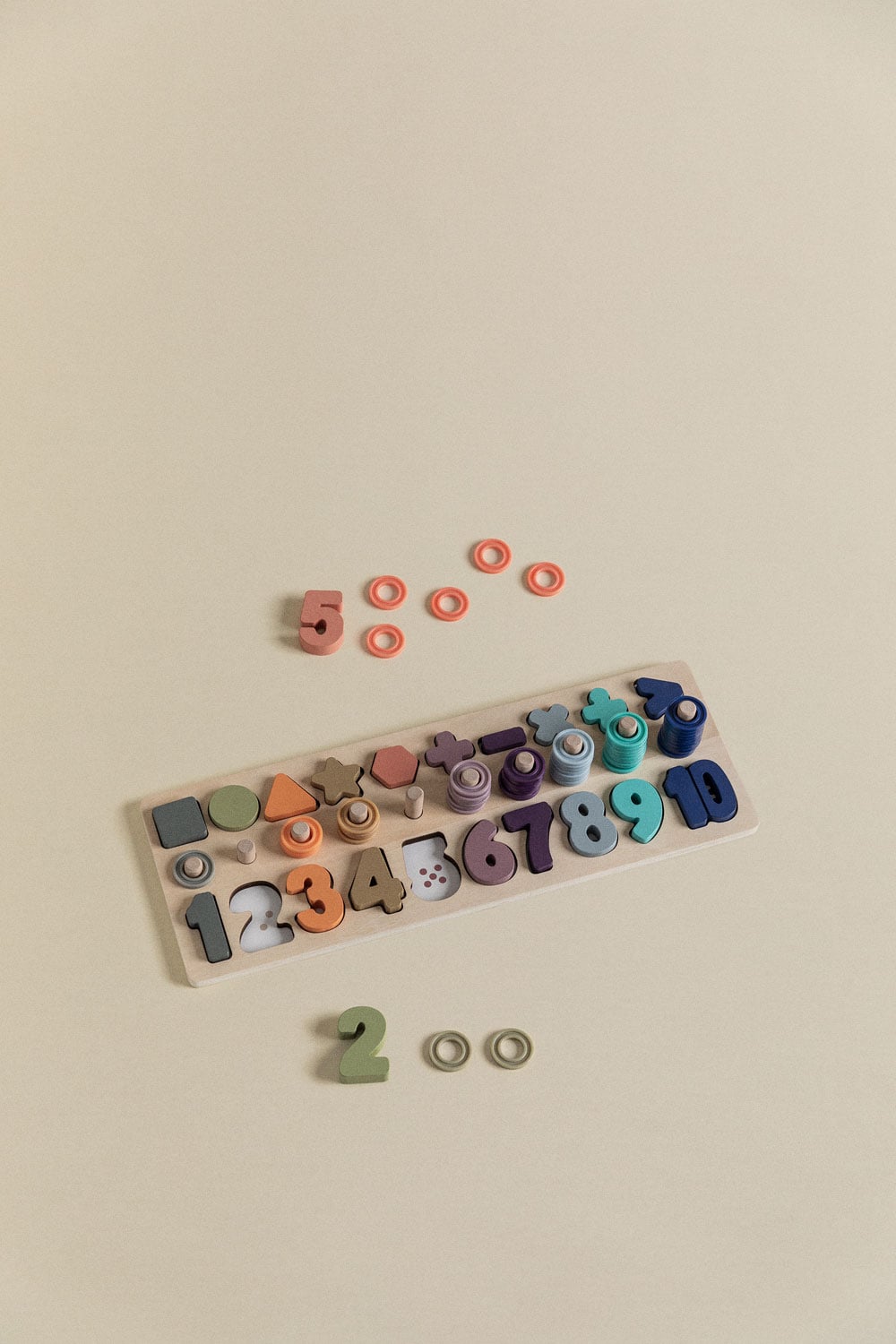 Wooden Number Puzzle Sesil Kids, gallery image 3