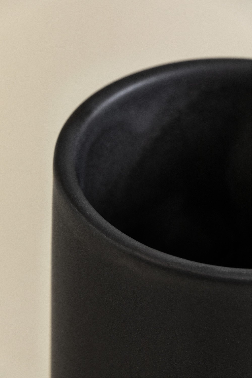 Elvan ceramic & bamboo toothbrush holder, gallery image 3