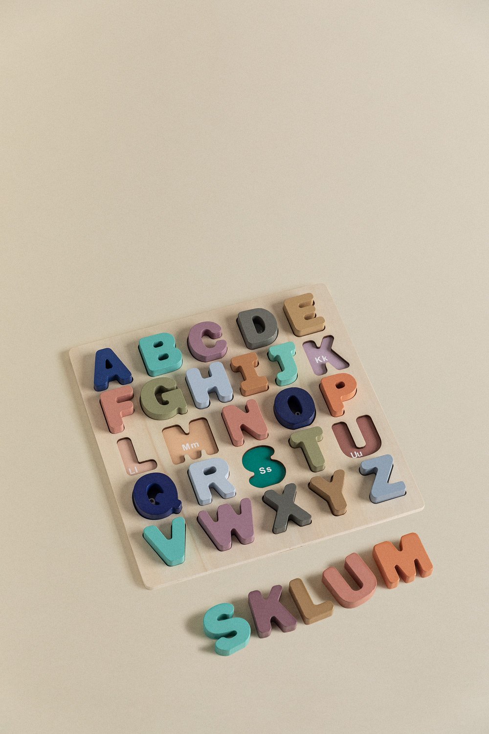 Wooden Letters' Puzzle Zetin Kids, gallery image 4