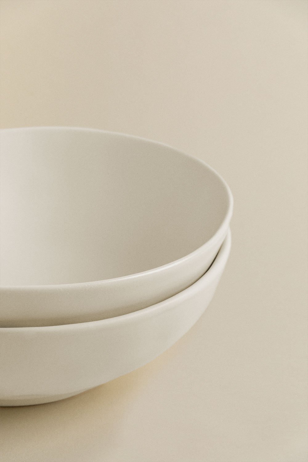 Set of 2 Belvere stoneware bowls, gallery image 4