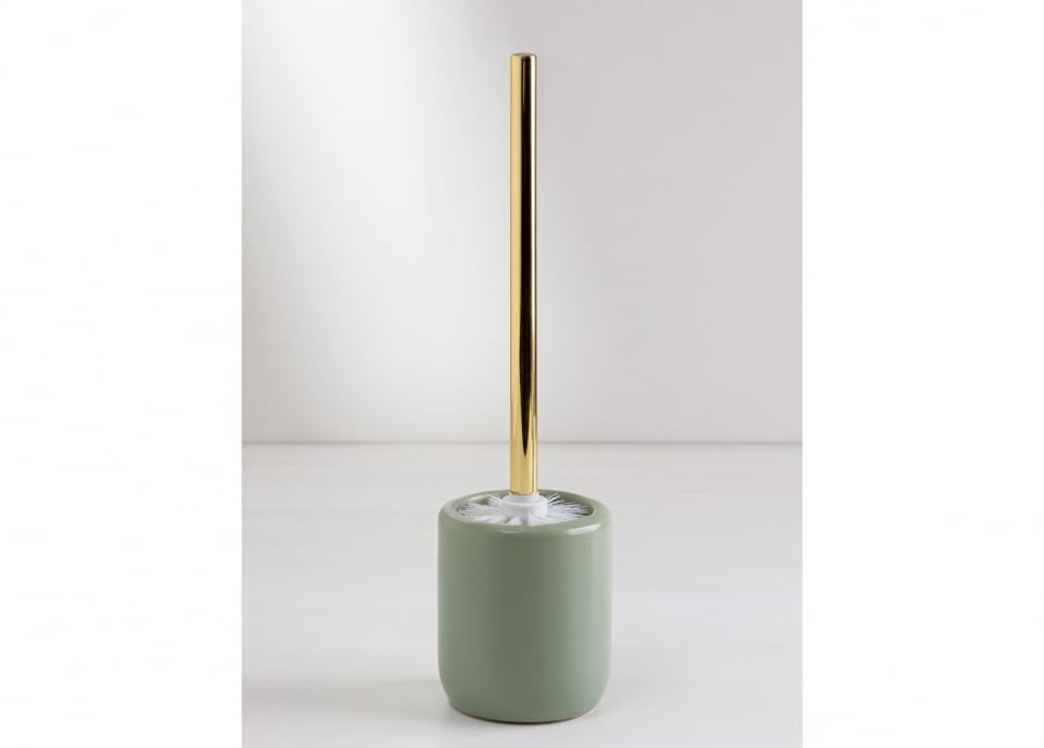 Pierk ceramic & steel toilet brush