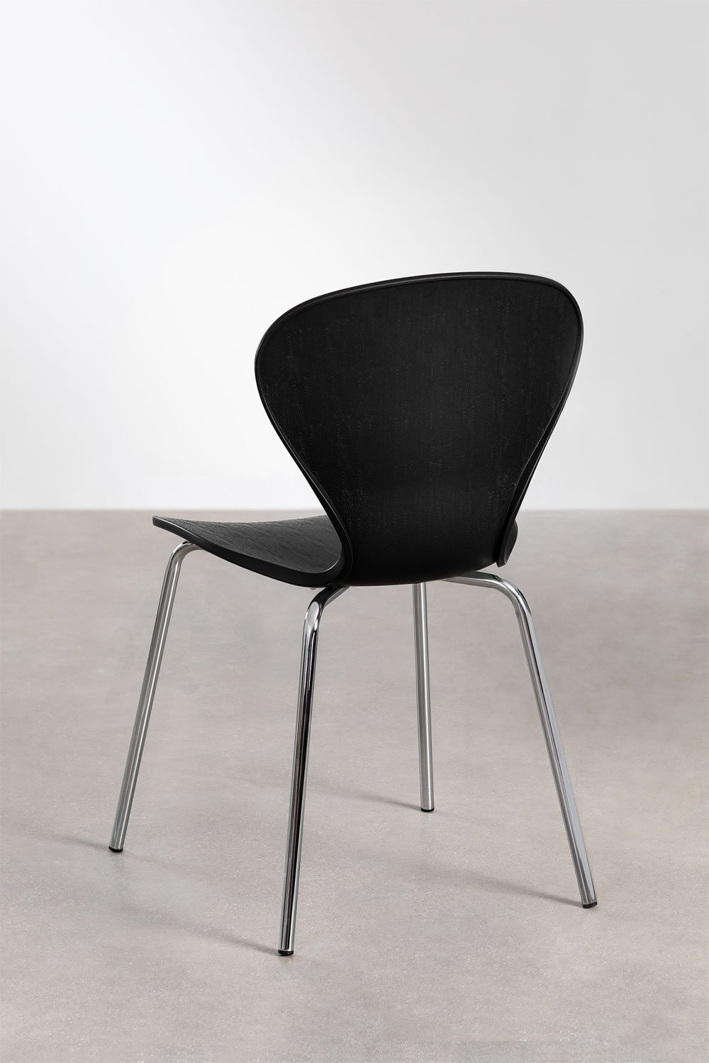 Uit pack of 2 stackable dining chairs, gallery image 3