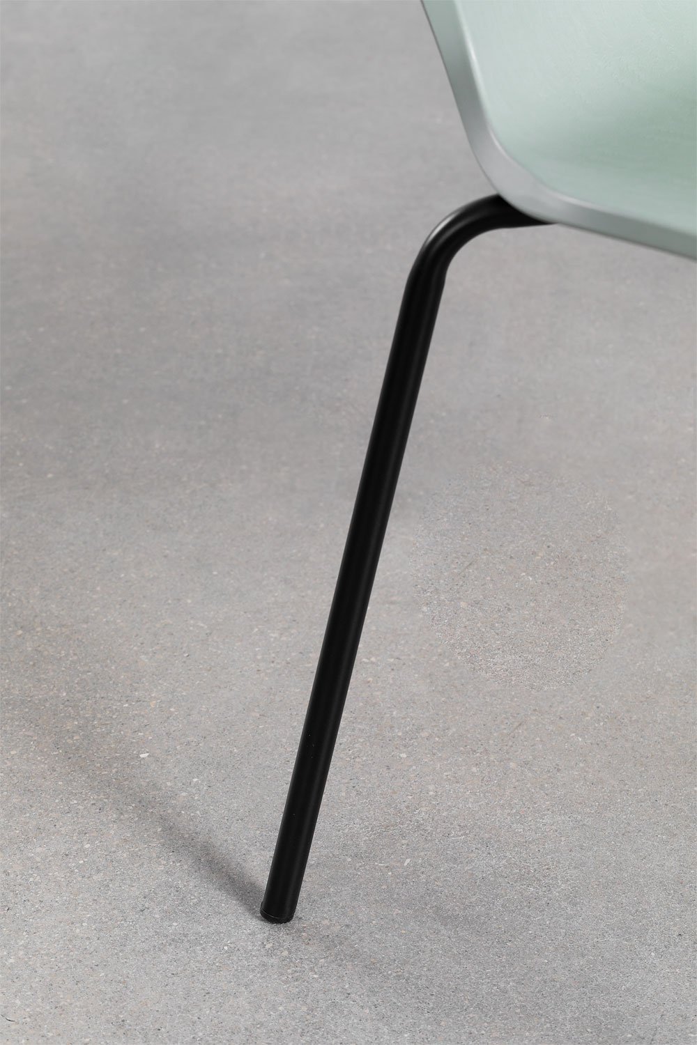 Stackable dining chair in polypropylene and iron Uit, gallery image 5