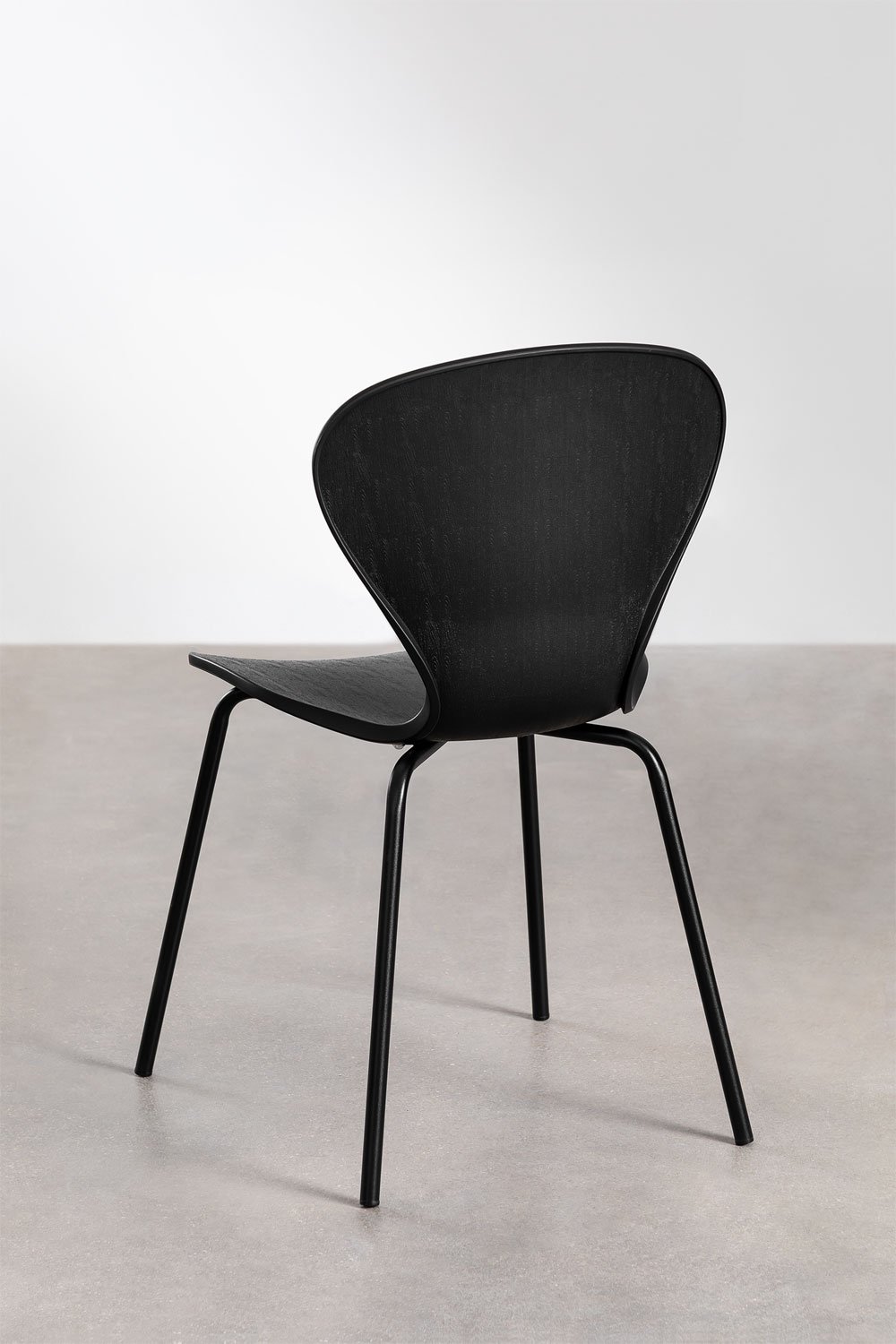 Uit pack of 2 stackable dining chairs, gallery image 3