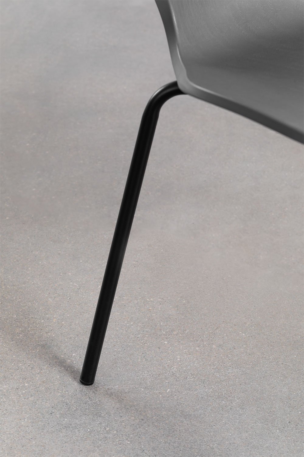 Uit pack of 4 stackable dining chairs, gallery image 6