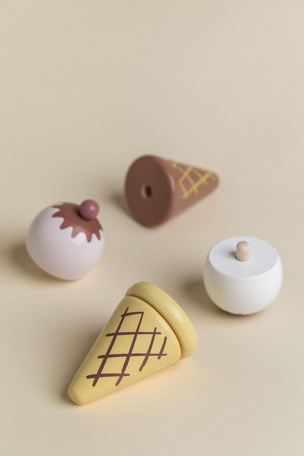 Dijonay Kids wooden ice cream cart, gallery image 7