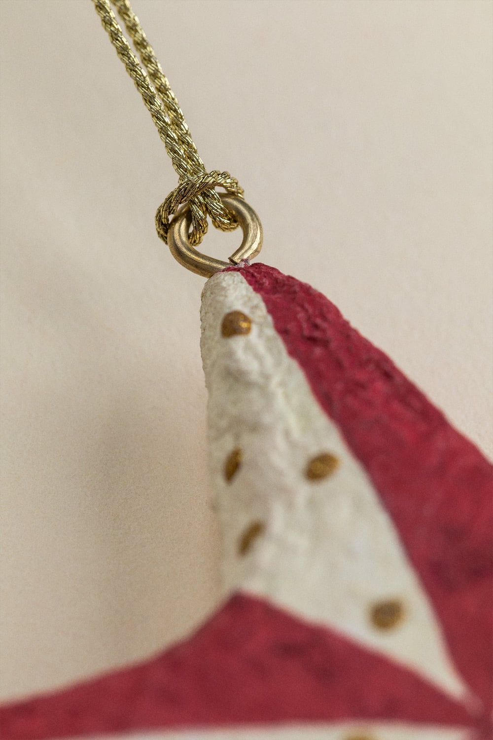 Handmade Paper Mache Camel Christmas Ornament Arcadia Home main image 1