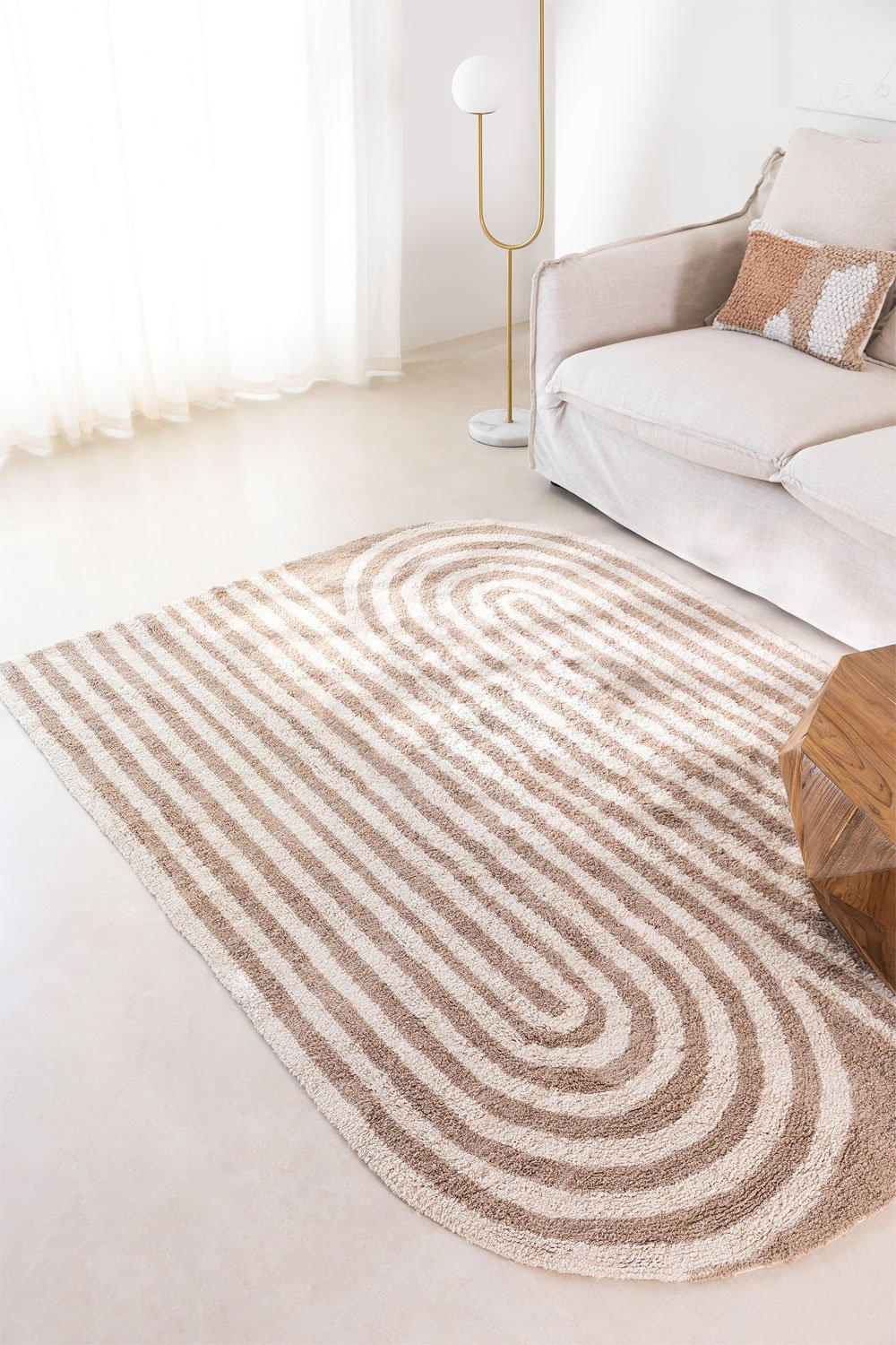 Cotton rug (246x160 cm) Yasmiin  , gallery image 1