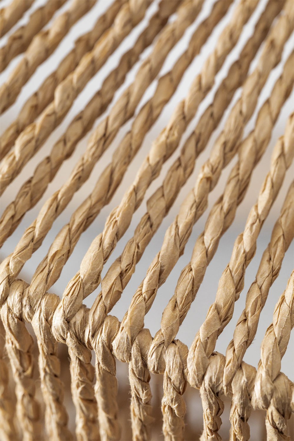 Kena woven paper hanging ceiling lamp for outdoor use, gallery image 5