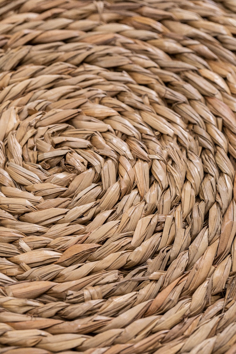 Alfombra redonda Ø145 cm en yute natural Drak, imagen de galer&iacute;a 4