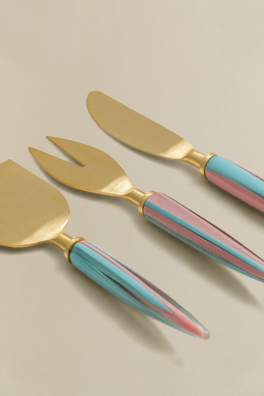 3 Pce Set of Cutlery for Cheese Matge , gallery image 2