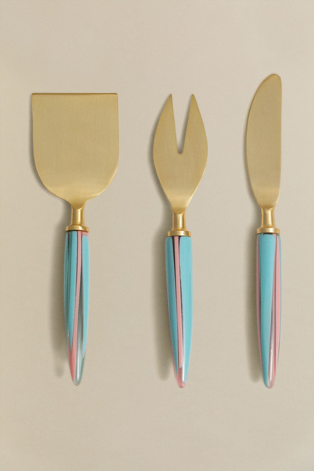 3 Pce Set of Cutlery for Cheese Matge , gallery image 1