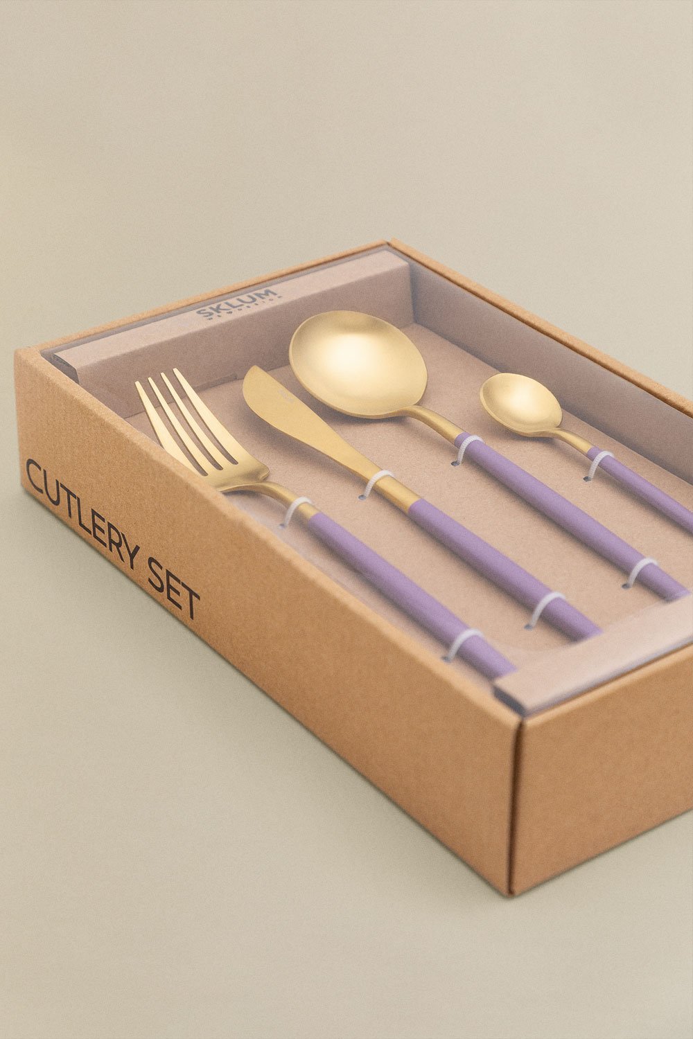 Noya Colors Metallic Cutlery 16 Pieces, gallery image 5