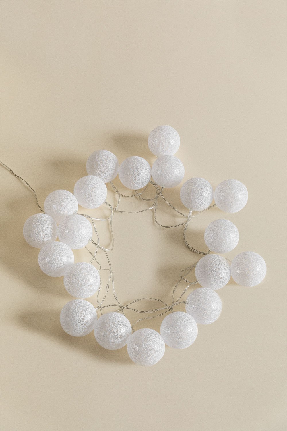 Decorative Garland of White LED Lights (1.80 m - 4.50 m) Adda, gallery image 2