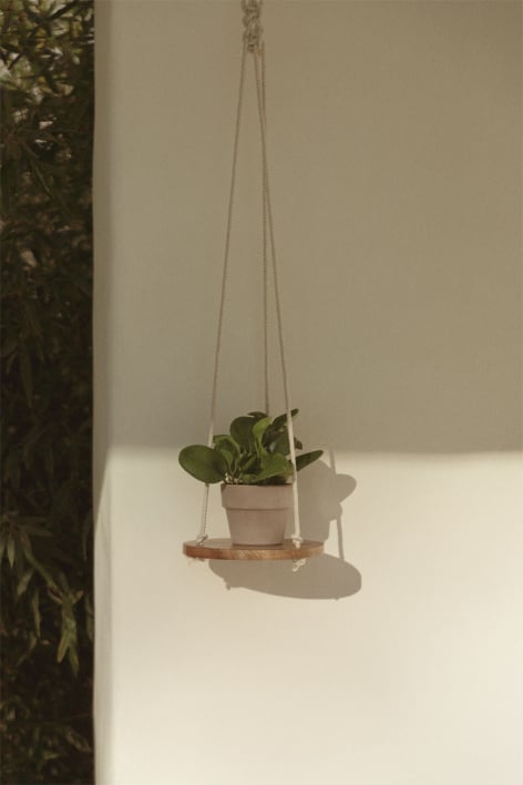 Farabi macrame hanging planter