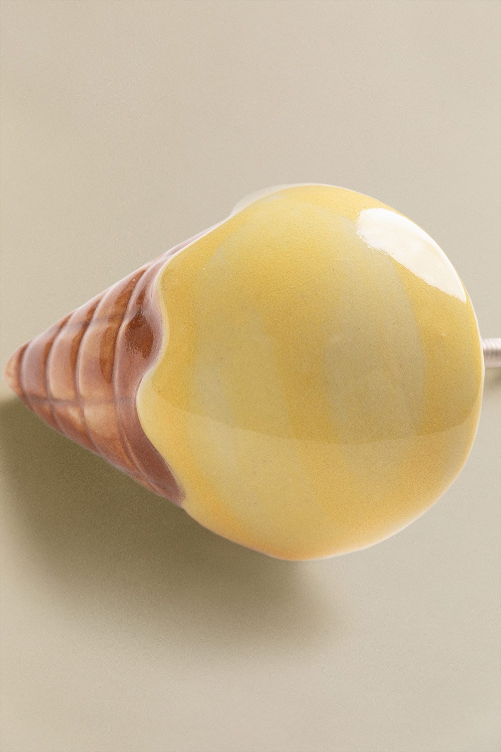 Set of 2 Ceramic Pullers Ice Cream Style Kids, gallery image 3