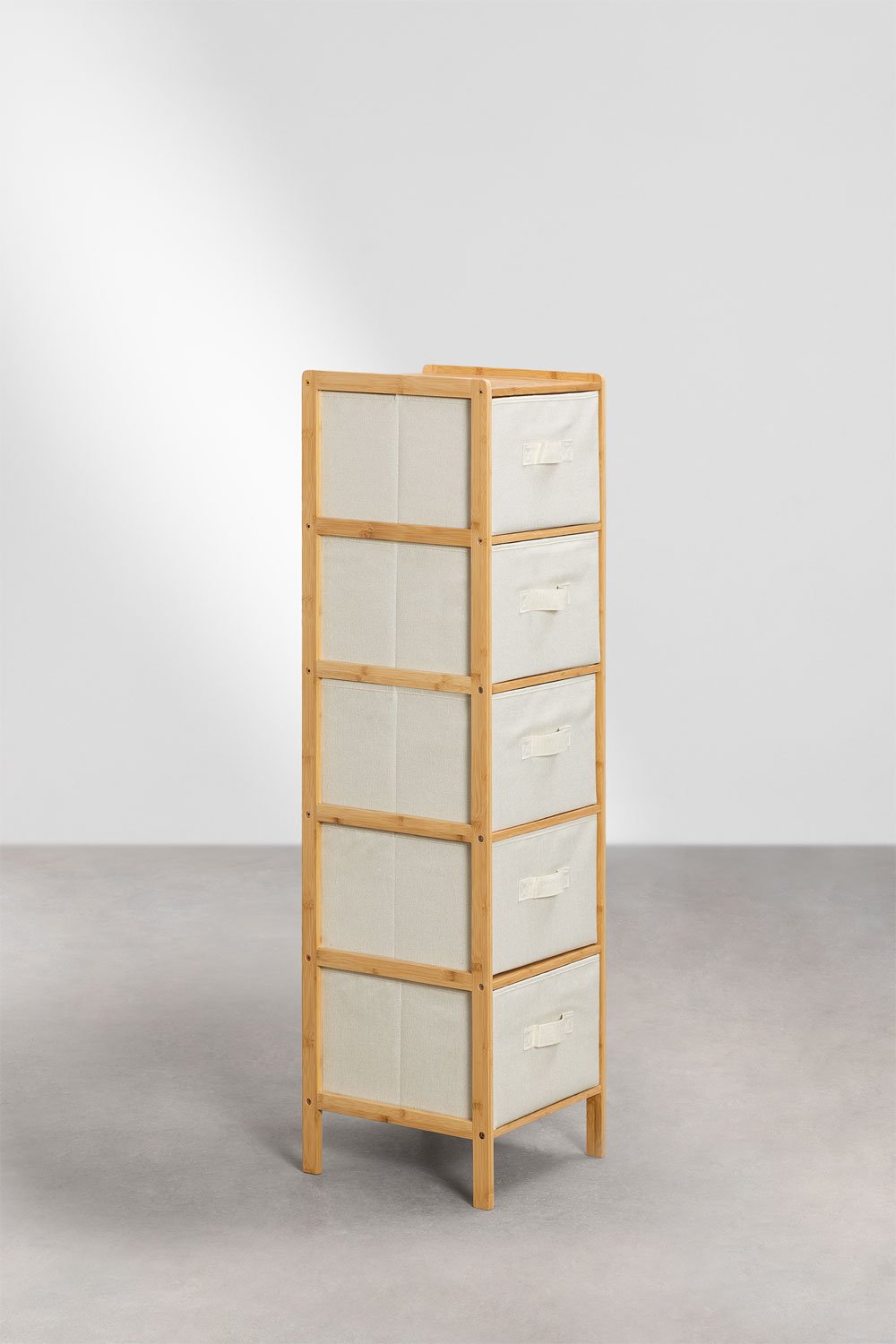 Nafan bamboo chest of drawers, gallery image 4