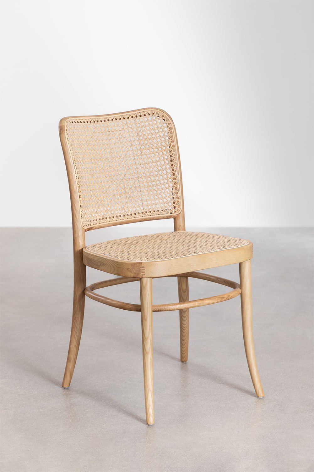 Ash Wood Dining Chair Sharla, gallery image 1