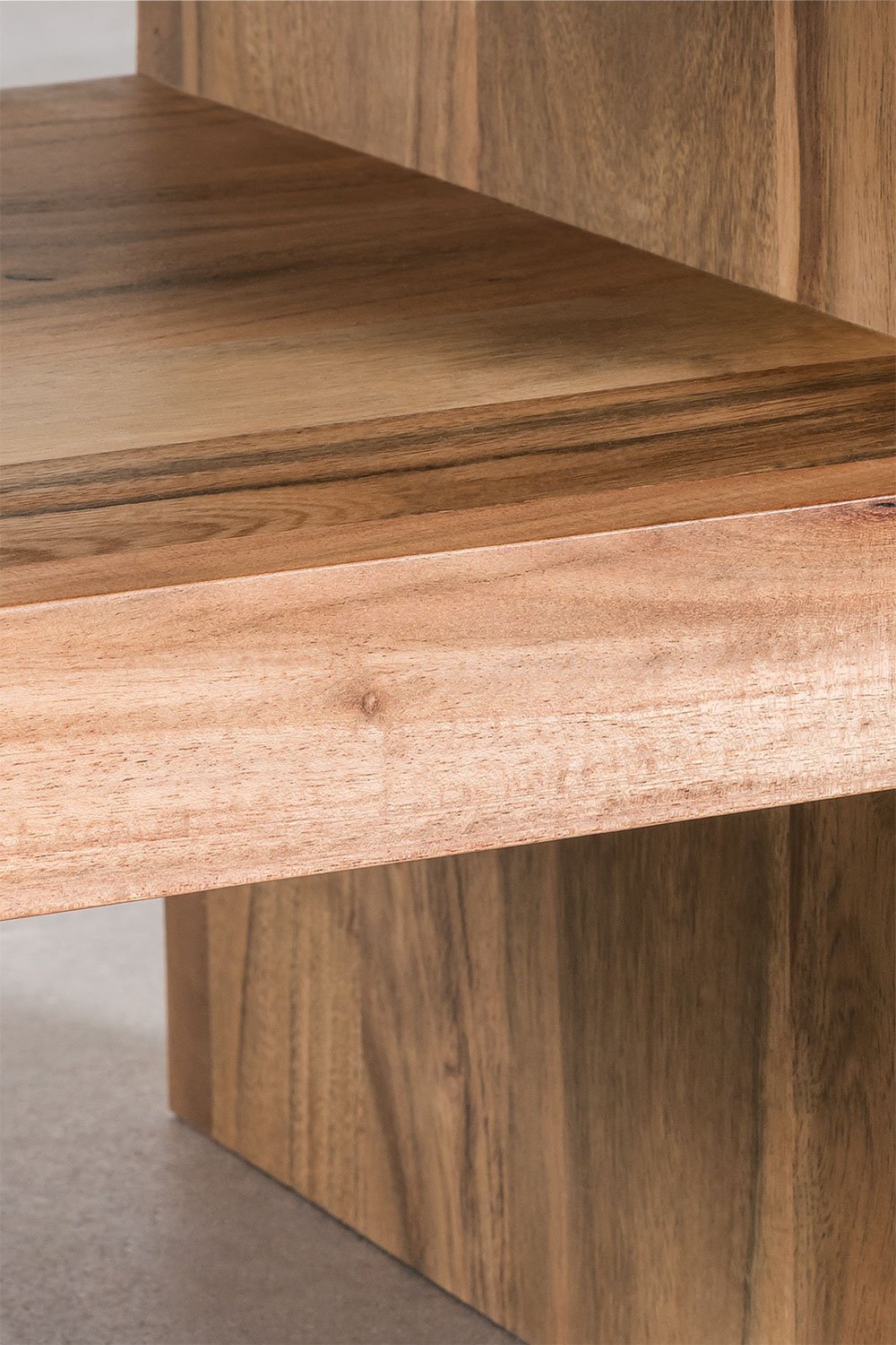 Vacry acacia wood TV cabinet 180x45 cm, gallery image 5