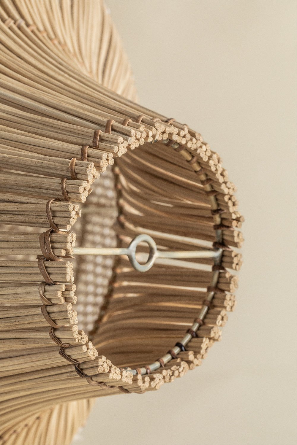 Llaury woven rattan lamp shade, gallery image 2