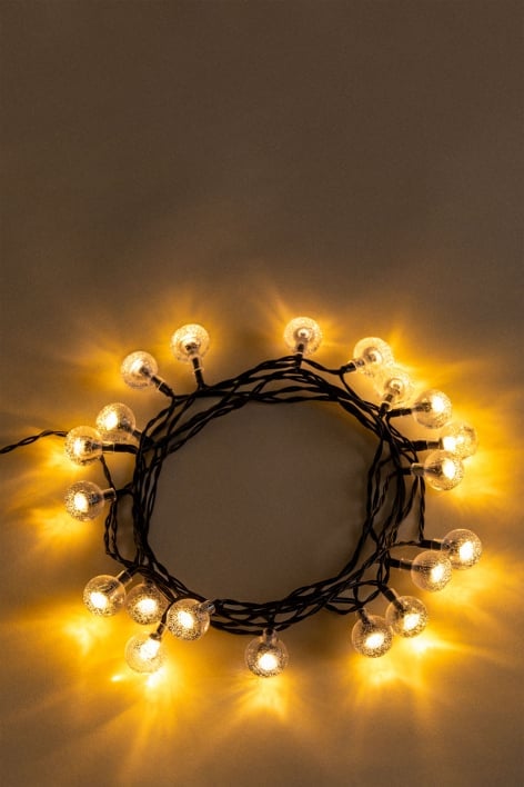 Orixa 2 m LED garland with solar charger