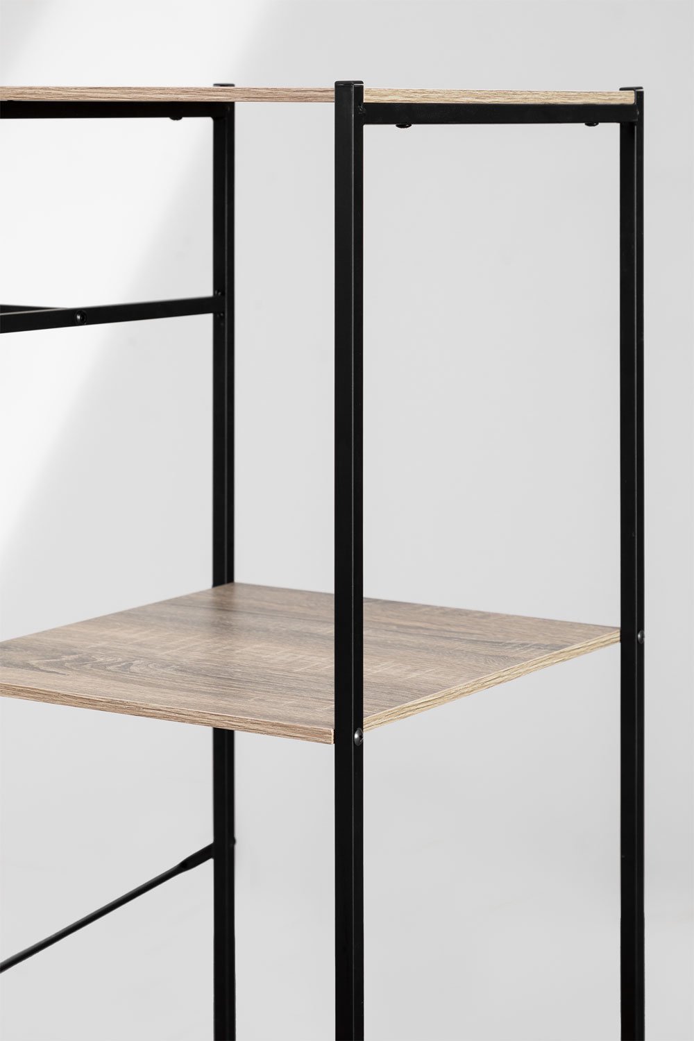 Open wooden and metal cabinet Baxter, gallery image 5