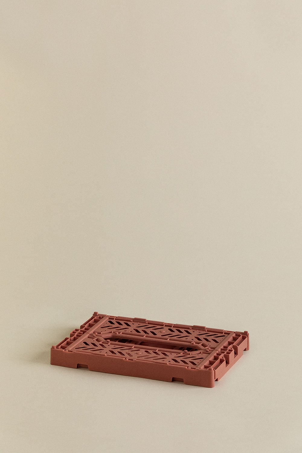 Set of 2 foldable and stackable plastic boxes Doli, gallery image 3