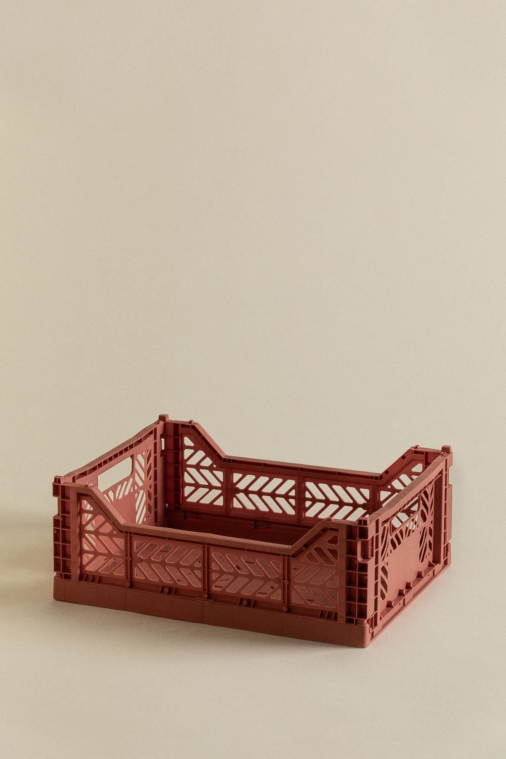 Set of 2 foldable and stackable plastic boxes Doli, gallery image 5