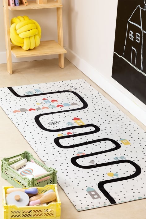 Cotton Rug (160 x 74 cm) Ray Kids