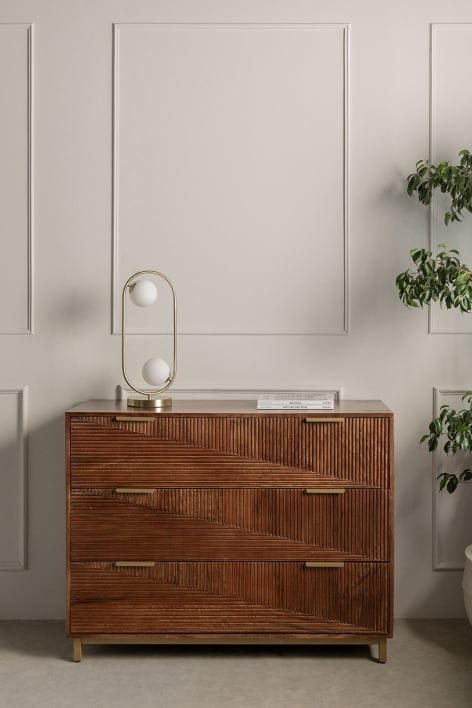 Baty mango wood chest of drawers