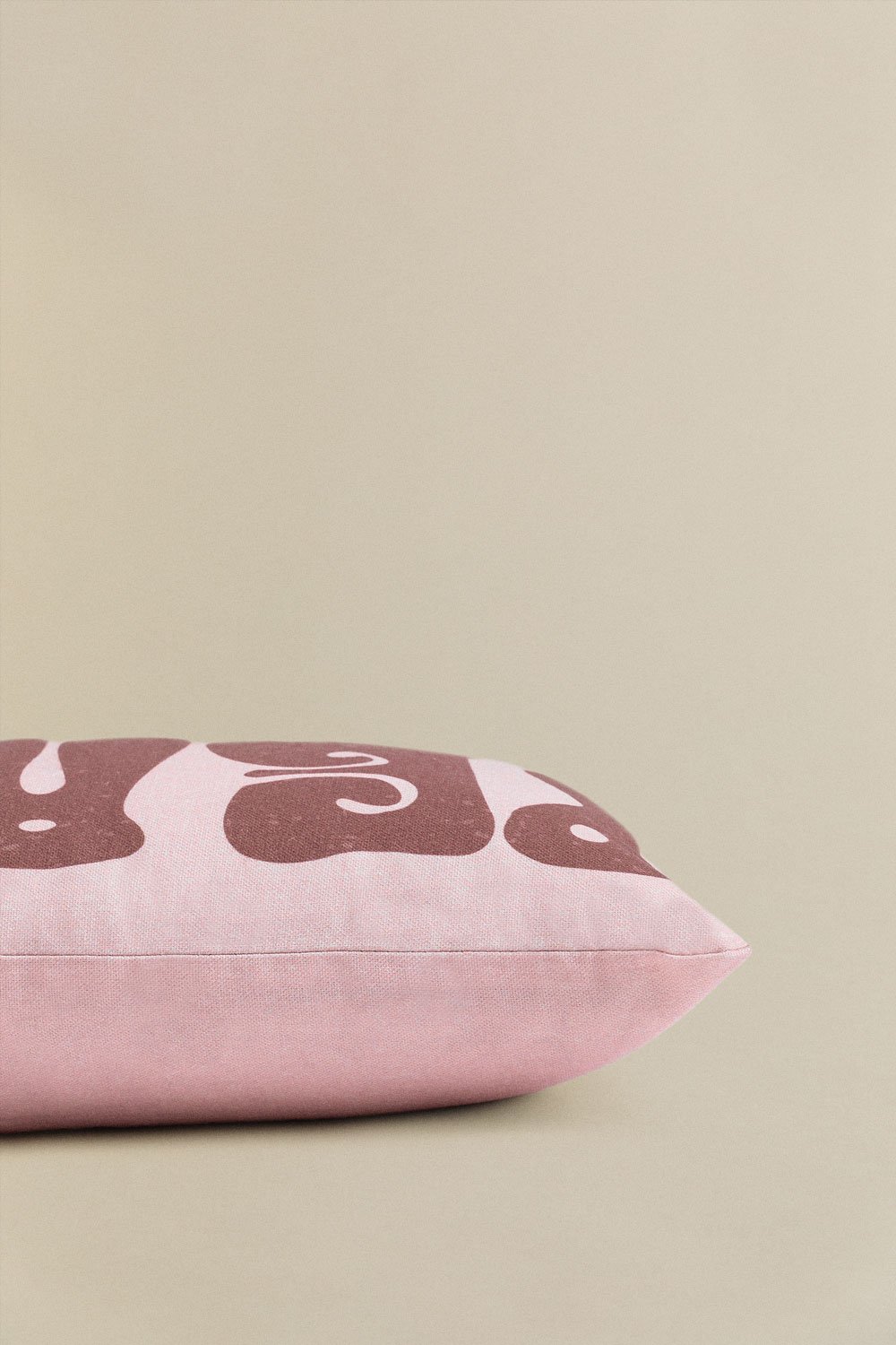 Peace & Love rectangular cotton cushion cover (30x50 cm), gallery image 3