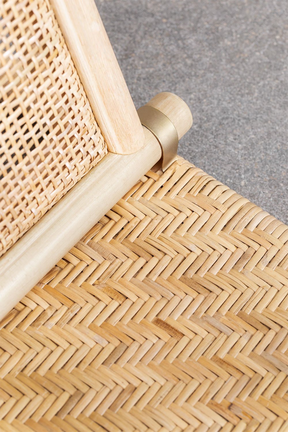 Ciara rattan sun lounger, gallery image 7