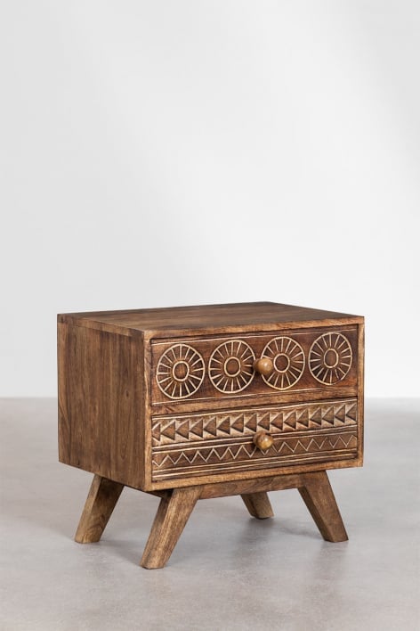 Surins mango wood nightstand