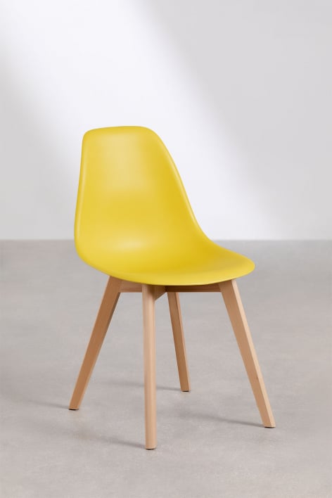 Nordic Scand dining chair - Yellow Curry