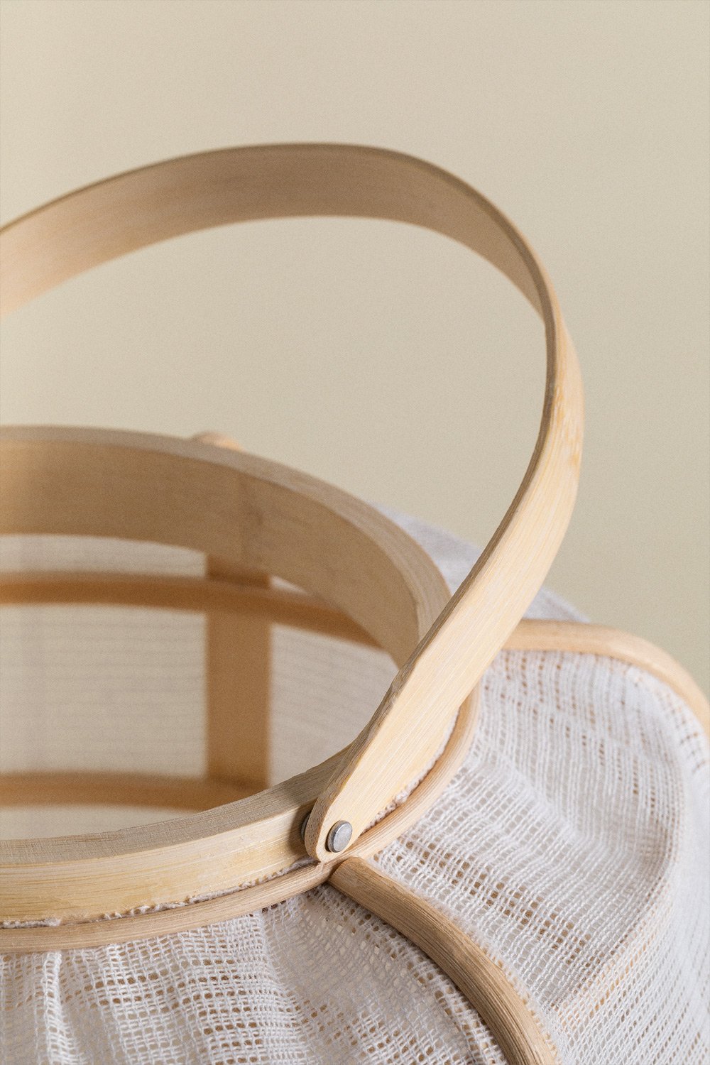 Mikayla Bamboo and Cotton Table Lamp , gallery image 5