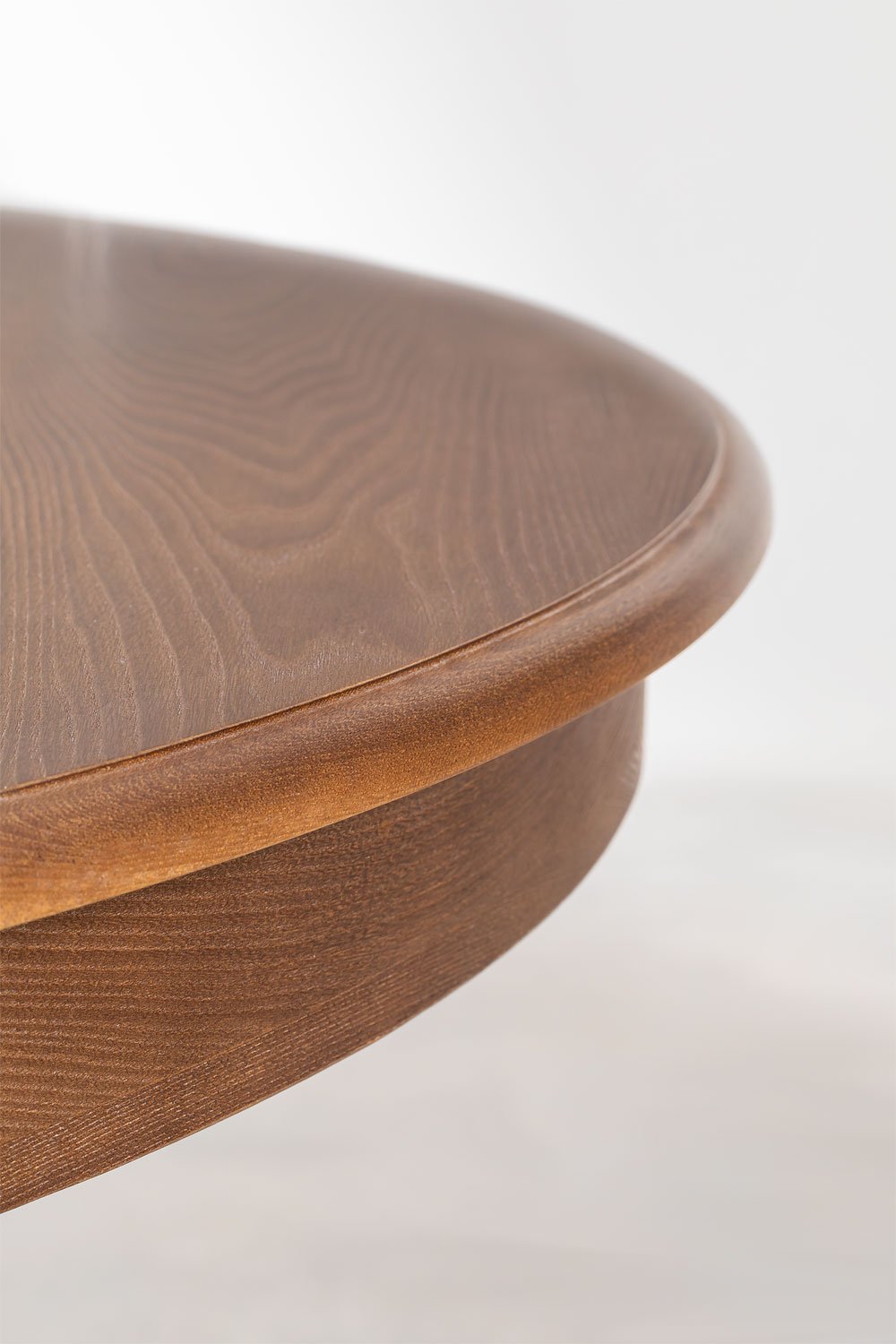 Oval Wooden Extendable Dining Table Ektra (128-178x120 cm) , gallery image 4