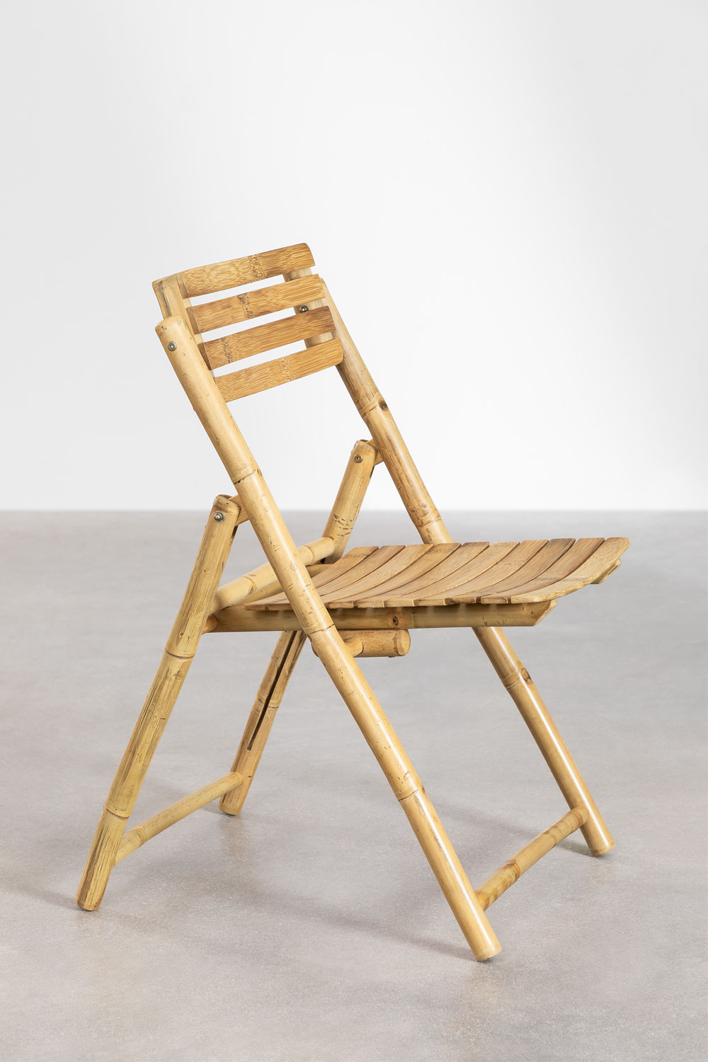Nelida Folding Bamboo Dining Chair SKLUM