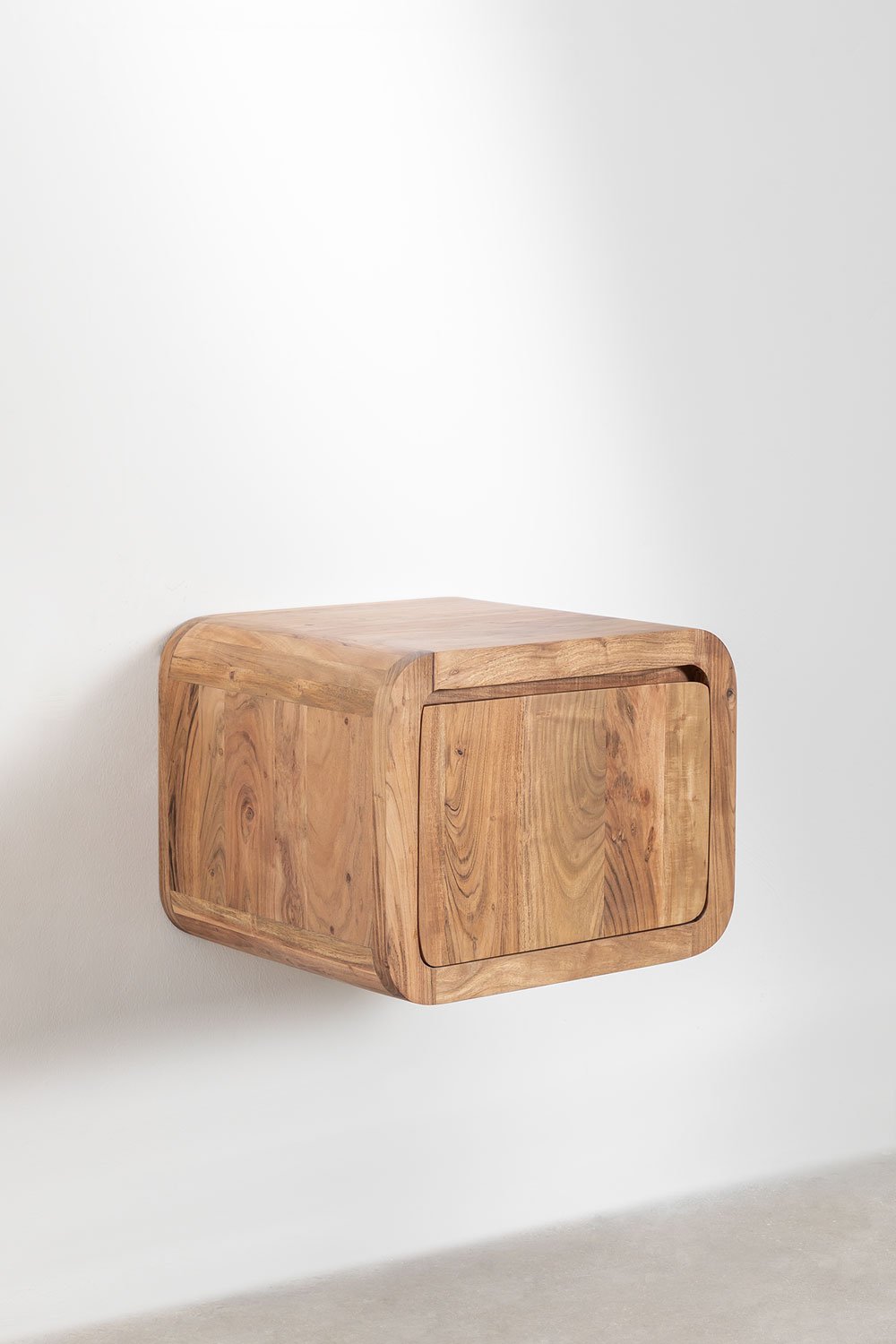 Vacry acacia wood suspended bathroom SKLUM