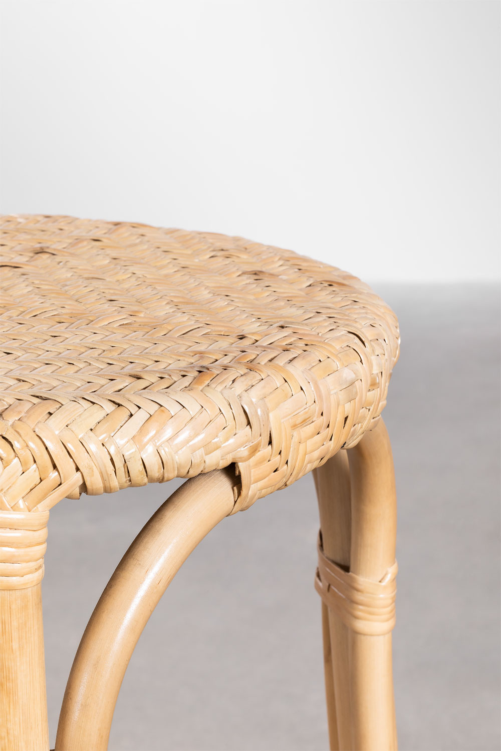 Bentwood deals rattan stool