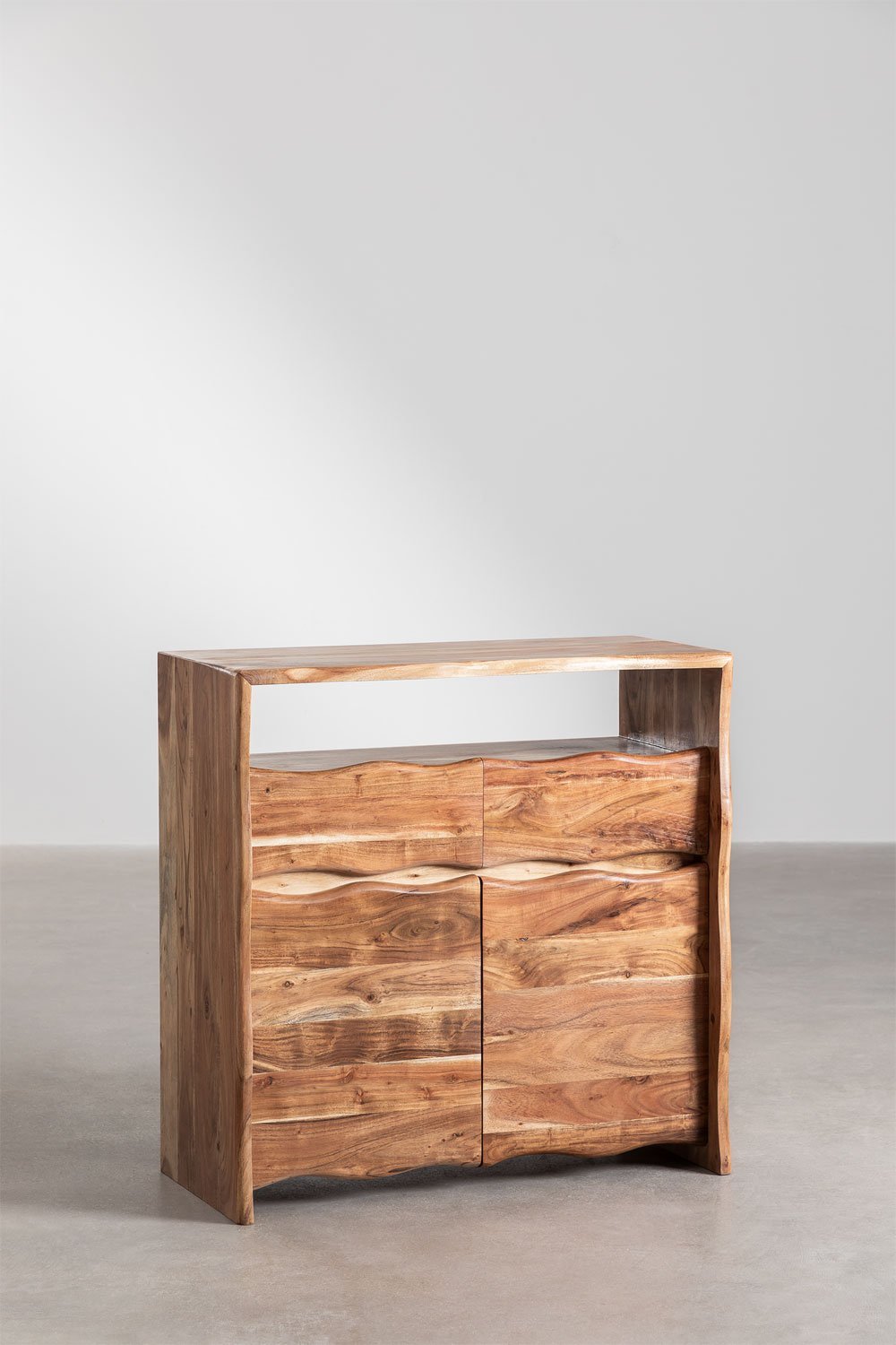 Yago Acacia Wood Sideboard with Drawers, gallery image 2