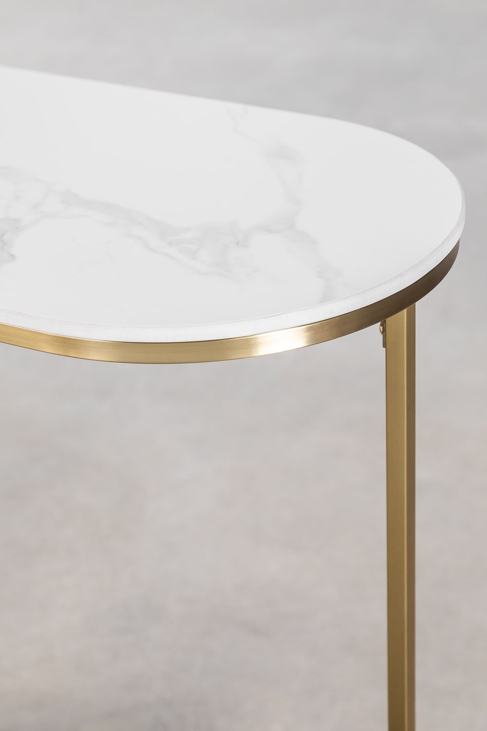 Dominik steel entryway console, gallery image 5