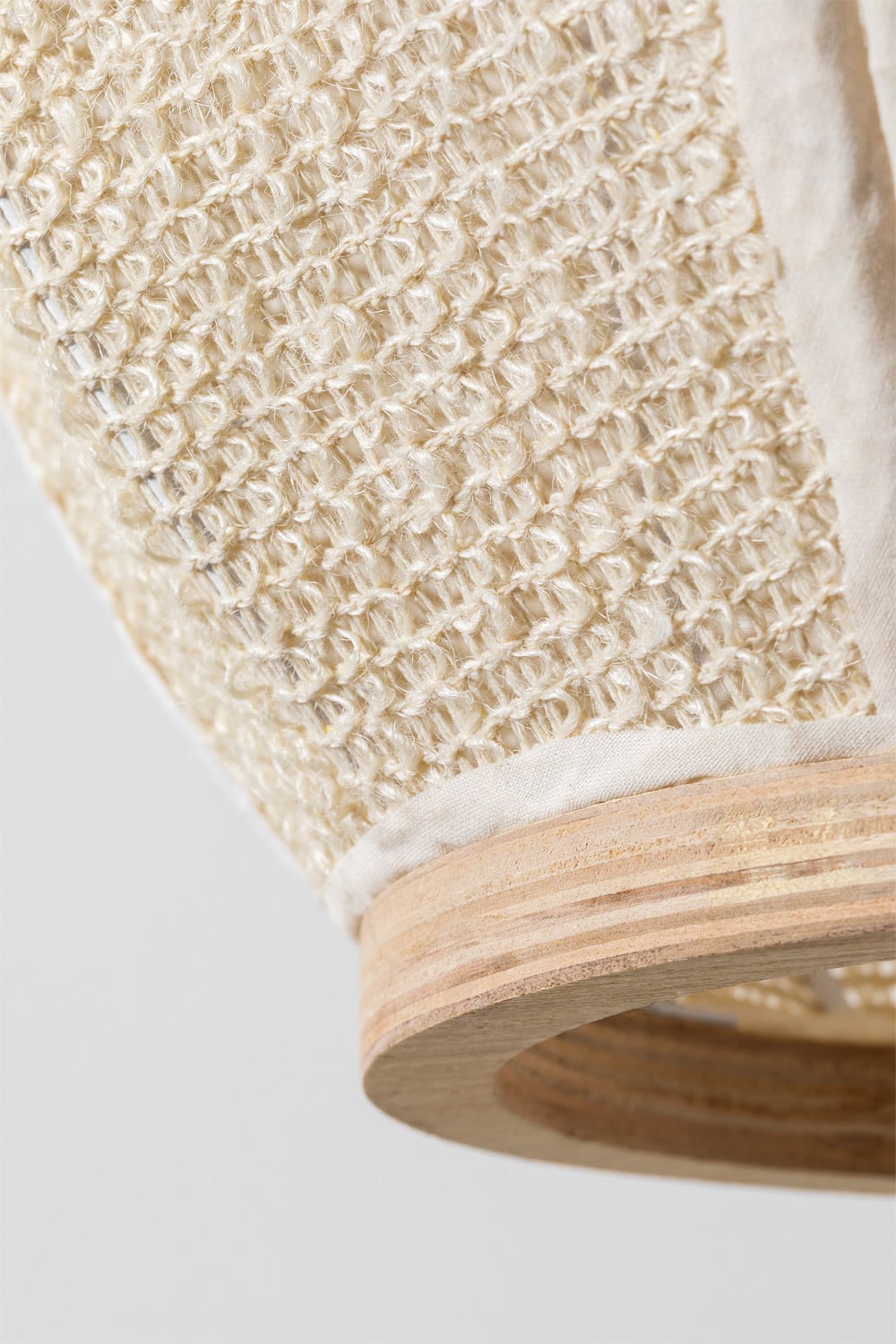 Ziyec linen pendant ceiling lamp, gallery image 5