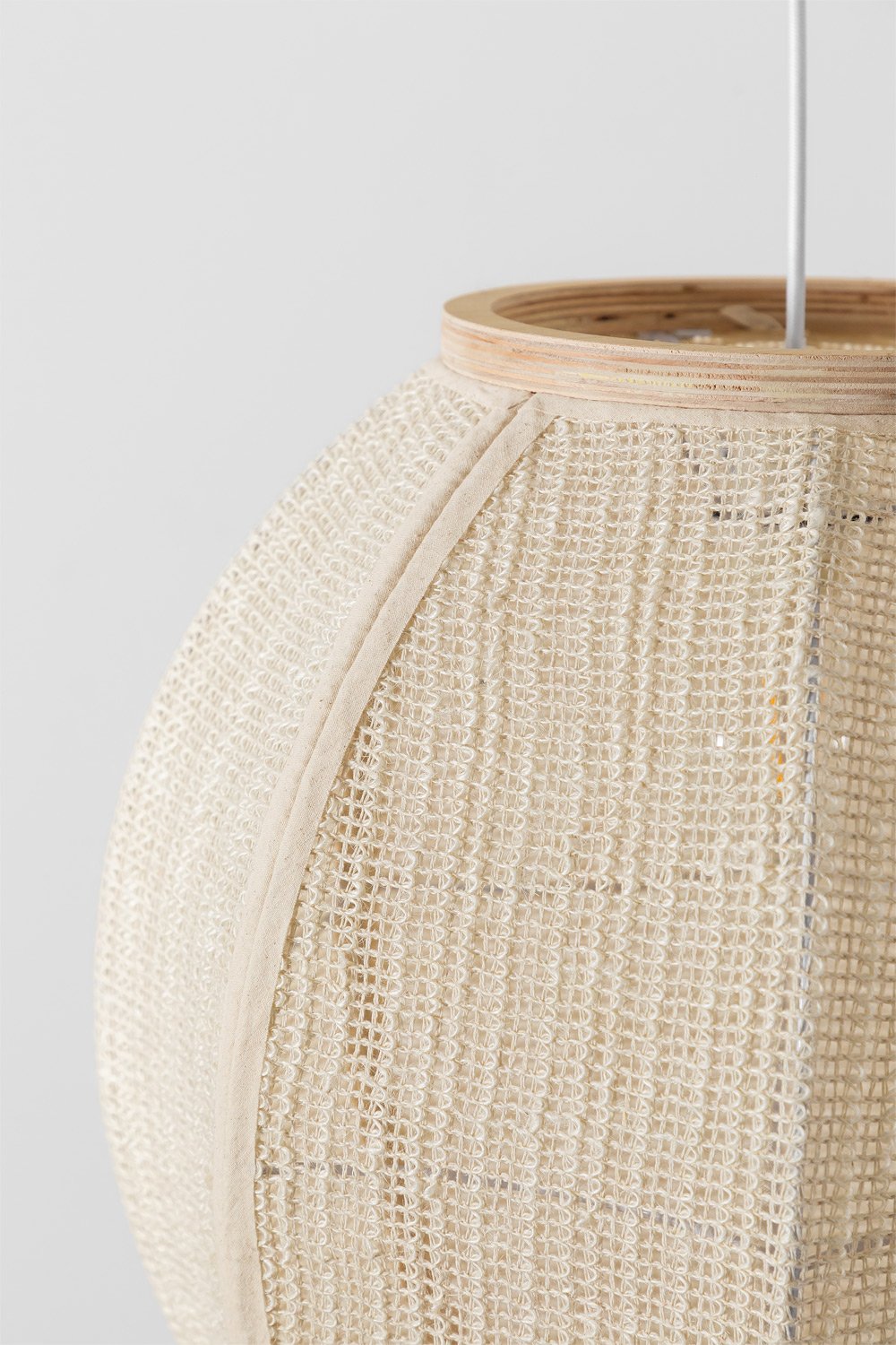 Ziyec Linen Ceiling Lamp, gallery image 4