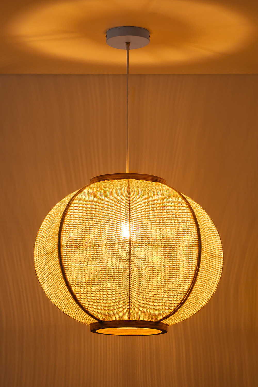 Ziyec Linen Ceiling Lamp, gallery image 2