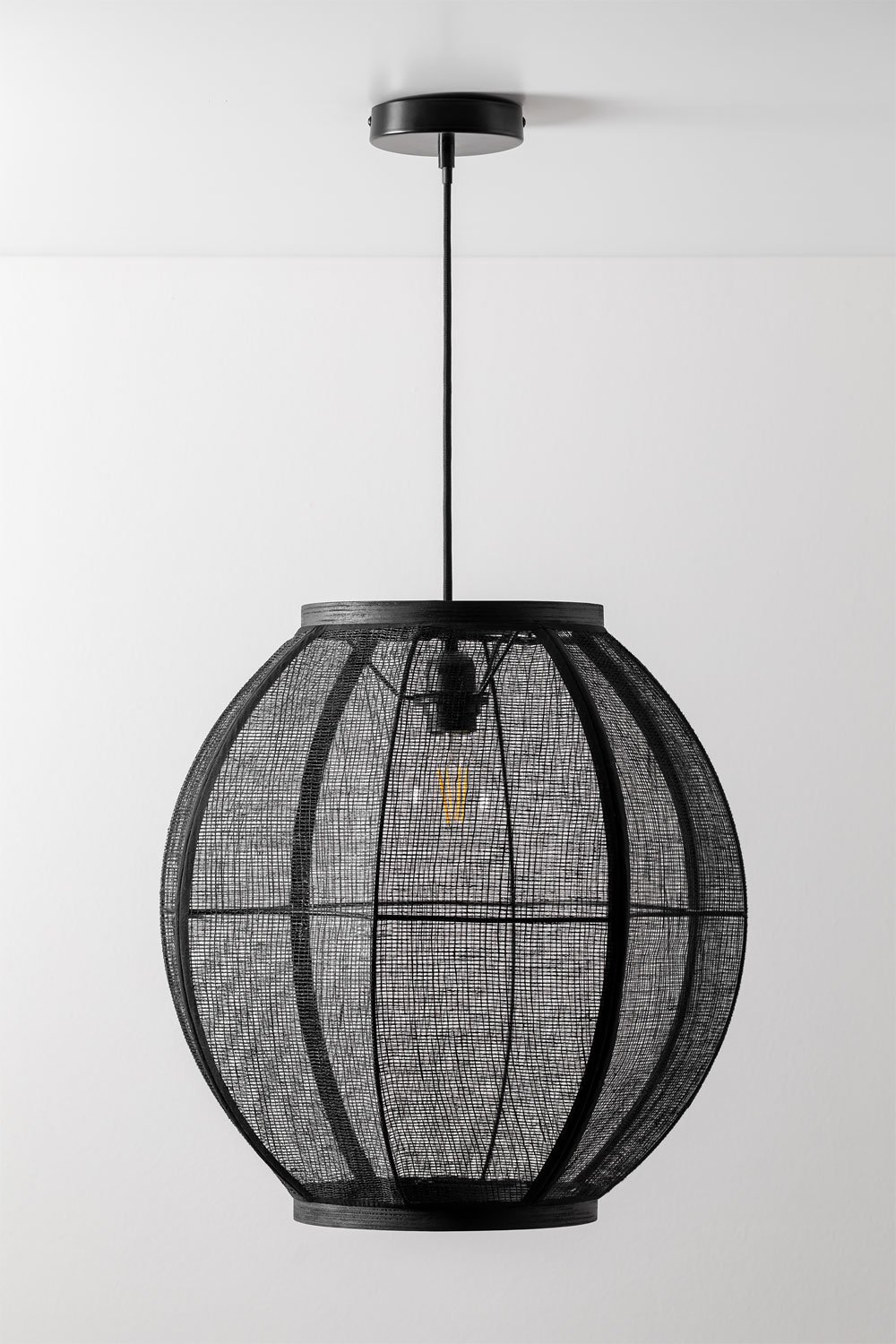 Ziyec Linen Ceiling Lamp, gallery image 1