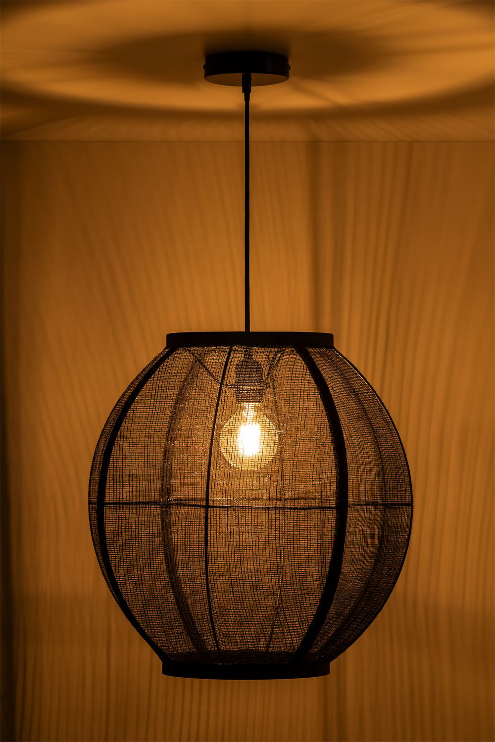 Ziyec Linen Ceiling Lamp, gallery image 2