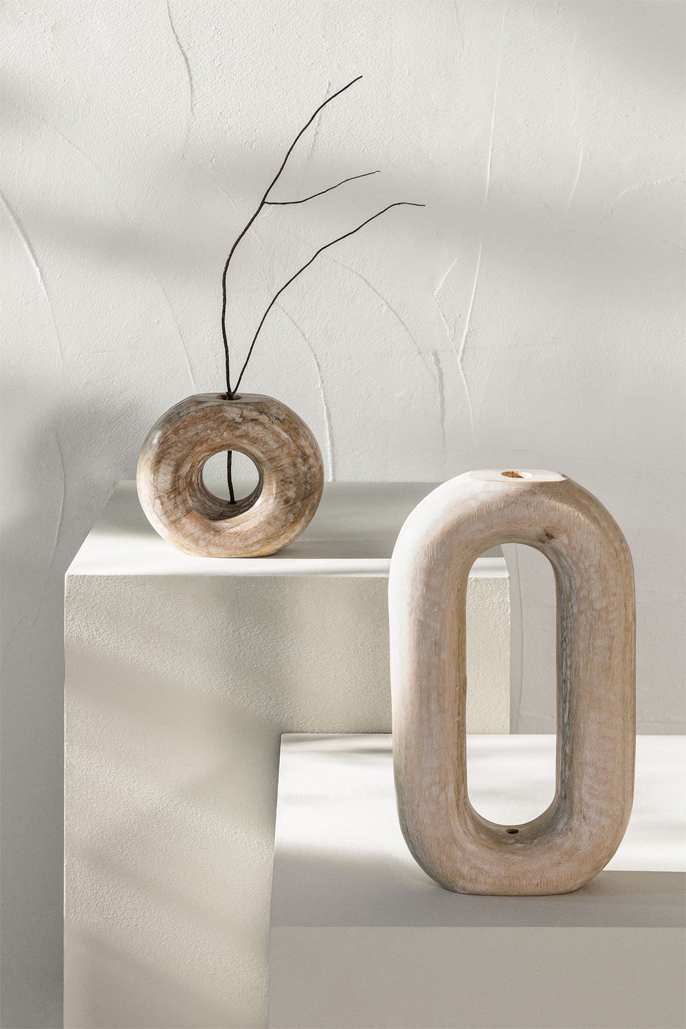 Vase in Kerala mango wood, gallery image 7