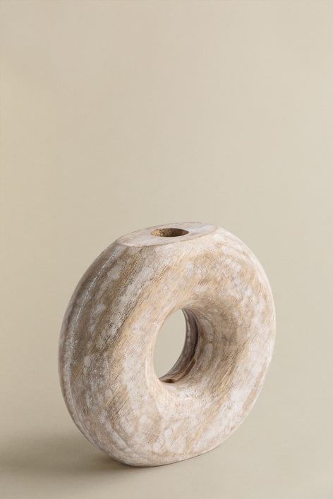 Vase in Kerala mango wood